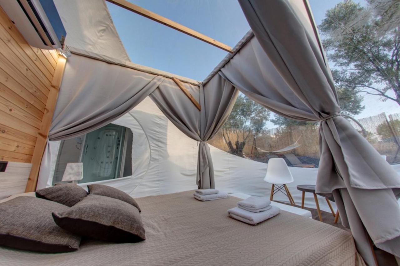 Отель Bubble Tent Неа-Муданья Экстерьер фото